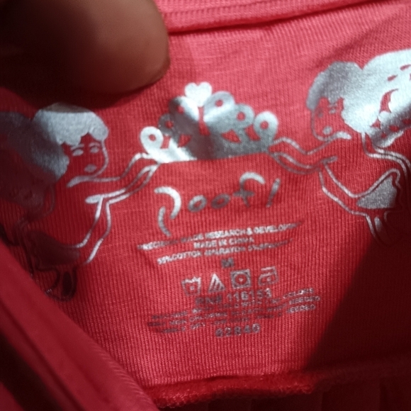 NWOT POOF! size medium sleeveless blouse - Picture 3 of 5